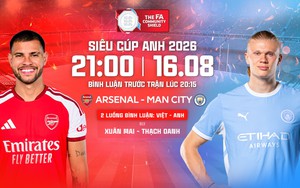 Xem trực tiếp bóng đá Arsenal vs Man City ở đâu? Kênh truyền hình nào của Việt Nam trực tiếp?