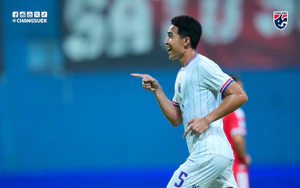 Hai sao trẻ ghi bàn, ĐT Thái Lan thắng thuyết phục Singapore ở bán kết lượt đi ASEAN Cup 2026