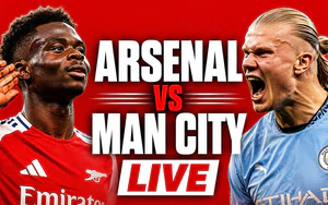 Link xem trực tiếp bóng đá Arsenal vs Man City 21h00 hôm nay, Siêu cúp Anh