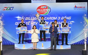 Cơ thủ World Cup của billiards Việt Nam tỏa sáng trên sân nhà