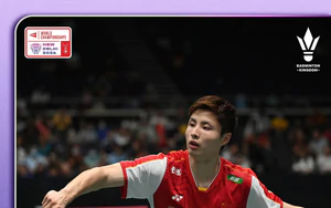 Địa chấn ở Giải vô địch cầu lông thế giới 2026: Tay vợt số một người Trung Quốc bị loại ngay vòng 1