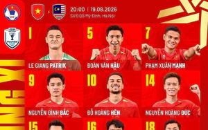 Đội hình xuất phát Việt Nam vs Malaysia: HLV Kim Sang Sik có 5 sự thay đổi