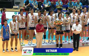 Bóng chuyền nữ Việt Nam thua Thái Lan 0-3, lỡ hẹn ngôi vô địch SEA V.League 2026