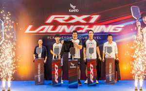 Kamito ra mắt vợt Pickleball RX1 cùng 3 Đại sứ