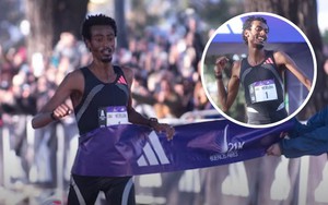 Yomif Kejelcha lập kỷ lục thế giới mới ở cự ly bán marathon