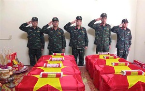 Thêm 8 hài cốt liệt sĩ được tìm thấy tại Mặt trận Vị Xuyên