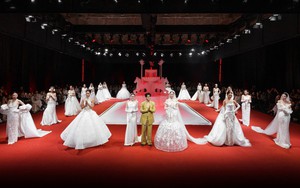 Lương Thuỳ Linh, Naomi hoá thân thành cô dâu trong Vietnam Wedding Week 