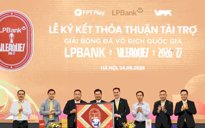 LPBank V.League 1-2026/27: Giữ nguyên nhà tài trợ, thay đổi bộ nhận diện