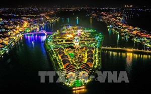 Kịp thời khống chế đám cháy tại Đảo Ký ức Hội An, Đà Nẵng