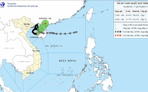 Bão số 4 suy yếu thành áp thấp nhiệt đới