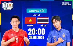 Lịch thi đấu bóng đá hôm nay 26/8: Trực tiếp Việt Nam vs Thái Lan