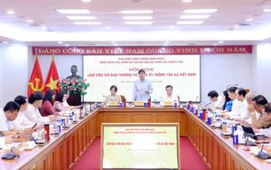 Đoàn Kiểm tra, giám sát của Bộ Chính trị, Ban Bí thư làm việc với Ban Thường vụ Đảng ủy TTXVN
