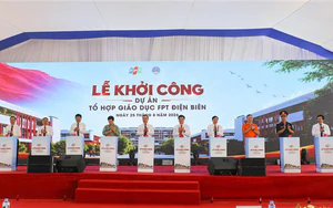 Điện Biên: Khởi công Tổ hợp giáo dục liên thông đa cấp học gần 650 tỷ đồng