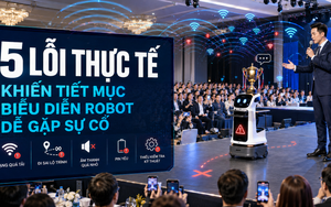 5 lỗi khiến màn trình diễn robot tại sự kiện gặp sự cố