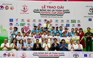 U9 HVL Sơn La vô địch Giải bóng đá U9 toàn quốc Toyota Cup 2026