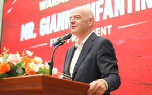 Chủ tịch FIFA Gianni Infantino: Bóng đá Việt Nam có quyền mơ đăng cai World Cup