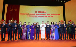 Đổi tên Đảng bộ tỉnh Quảng Ninh thành Đảng bộ thành phố Quảng Ninh