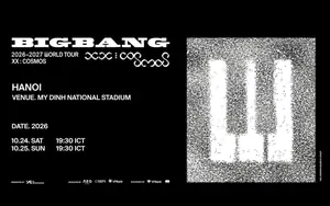 BIGBANG World Tour tại Mỹ Đình công bố 10 hạng vé, thấp nhất 1 triệu đồng