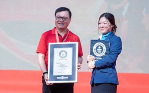 'Cùng Việt Nam tiến bước' 2026 xác lập Kỷ lục Guinness thế giới