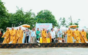 Lễ hưng công xây dựng Nhà Tưởng niệm Liệt sĩ nhà báo tại Nghệ An