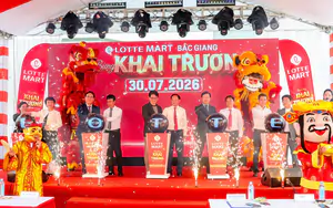 Khai trương LOTTE MART Bắc Giang, cơ hội trúng thưởng ô tô VinFast VF3