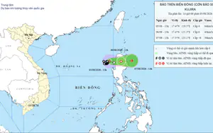 Tin bão số 3: Bão giữ nguyên cường độ, hướng về phía Bắc đảo Luzon, Philippines