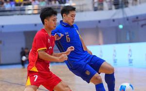 Bị Thái Lan dẫn trước 3 bàn trong hiệp 1, ĐT futsal Việt Nam ngược dòng gỡ hòa trong hiệp 2