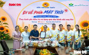 Cô bé 14 tuổi ở khoa điều trị ung thư: "Cảm ơn vì sẽ lắp chân mới cho con"