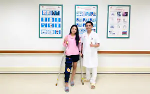 Trần Thị Duyên tái phẫu thuật dây chằng chéo trước