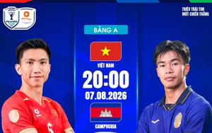 Link xem trực tiếp bóng đá ASEAN Cup 2026 hôm nay ngày 7/8