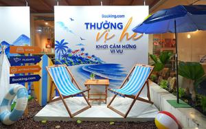 Booking.com tổ chức không gian trải nghiệm pop-up, truyền cảm hứng du lịch hè