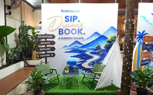 Booking.com khơi nguồn cảm hứng du lịch hè thông qua trải nghiệm pop-up cà phê