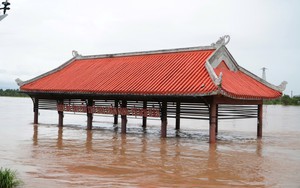 Quảng Trị: Nhiều khu dân cư thấp trũng ven sông Thạch Hãn bị ngập lụt