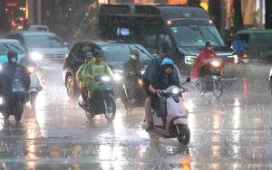 Dự báo thời tiết ngày và đêm 15/9: Hà Nội và nhiều khu vực ở Bắc Bộ mưa to 