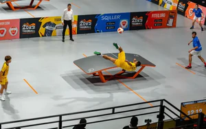 Môn thể thao kết hợp bóng đá và bóng bàn lần đầu xuất hiện ở ASIAD