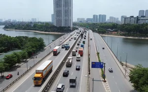 Đề xuất lưu thông 3 làn xe tuyến Vành đai 3 trên cao ở Hà Nội, bỏ làn dừng xe khẩn cấp