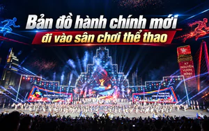 Bản đồ hành chính mới đi vào sân chơi thể thao