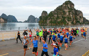 Khởi động giải chạy "Chạy giữa kỳ quan" - Global Gate Hạ Long ESG   Marathon 2026