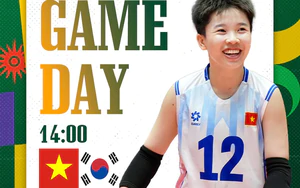 Xem trực tiếp bóng chuyền nữ Việt Nam vs Hàn Quốc 14h hôm nay, ASIAD 2026