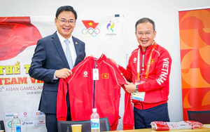 Đoàn Thể thao Việt Nam nhận động viên trước giờ khai mạc ASIAD 2026