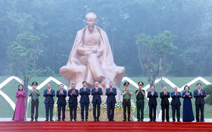Tổng Bí thư, Chủ tịch nước Tô Lâm dự Lễ kỷ niệm 72 năm Ngày Bác Hồ về thăm Đền Hùng