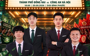 Lịch thi đấu bóng đá hôm nay 20/9: Trực tiếp Đồng Nai vs Công An Hà Nội
