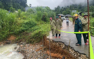 Công bố tình huống khẩn cấp thiên tai sạt lở đất đá tại miền núi Thanh Hoá