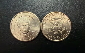 Mỹ phát hành đồng xu 1 USD mang hình Tổng thống Donald Trump