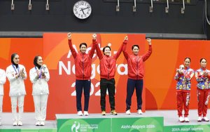 Bảng tổng sắp huy chương ASIAD 2026 ngày 23/9