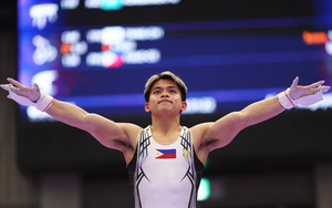 Nhà vô địch Olympic Carlos Yulo lần đầu giành HCV ASIAD, giúp Philippines giải 'cơn khát vàng'