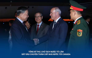 Tổng Bí thư, Chủ tịch nước Tô Lâm bắt đầu chuyến thăm cấp Nhà nước tới Canada
