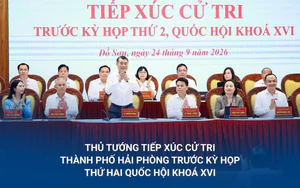 Thủ tướng tiếp xúc cử tri thành phố Hải Phòng trước Kỳ họp thứ hai Quốc hội khoá XVI