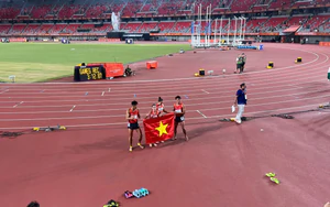 Kết quả ASIAD 2026 của Thể thao Việt Nam hôm nay ngày 24/9: Điền kinh giành HCĐ tiếp sức, Nguyễn Thị Oanh lỡ hẹn huy chương