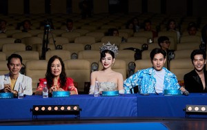 Hoa hậu Nguyễn Hoài Phương Anh hồi hộp khi lần đầu làm giám khảo cuộc thi sắc đẹp